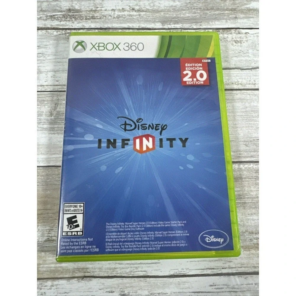 Disney Infinity 2.0 Xbox 360 Marvel Super Heroes Video Game &‎ Booklet No Portal